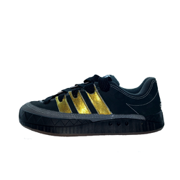 Adidas Износостойкие и легкие низкие кроссовки для скейтбординга Adimatic, цвет унисекс, черное золото id3938(team133-黑曜金matic) | black gold