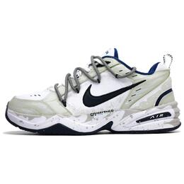 Nike Кроссовки Air Monarch 4 Low Top Chunky унисекс, белые, зеленые 415445-102(team1052-十字星) | white green