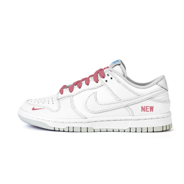 Nike Кроссовки для скейтбординга Dunk Heart, постепенно охлаждающие, противоскользящие, износостойкие, низкие, женские, белые hf0023-100(team676-心渐冰) | white