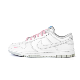 Nike Кроссовки для скейтбординга Dunk Laughing Dream Small Flower с противоскользящим покрытием, износостойкие, женские, белые hf0023-100(team676-笑呓) | white