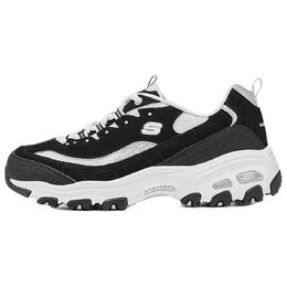 Skechers Низкие массивные кроссовки женские, черно-белые 150534-bkw | black white