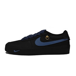 Nike Кроссовки для скейтбординга Court Shot Valley Orchid с нескользящей подошвой, износостойкие, унисекс, черно-синие fq8146-001(team868-幽兰） | black blue