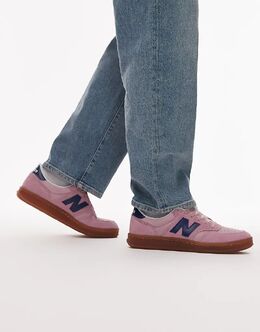 Кроссовки унисекс New Balance CT500 розового и темно-синего цветов 142822508 | pink
