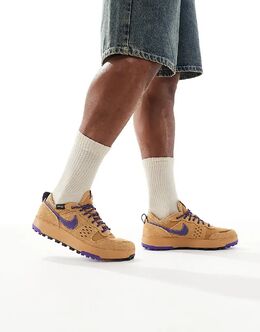 Кроссовки Nike C1ty PRM бежевого и фиолетового цветов 142404401 | beige