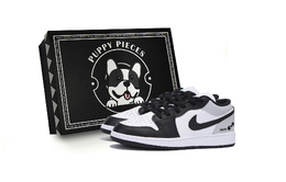 Jordan Эксклюзивные баскетбольные кроссовки Air 1 Urban Chic Style с низким верхом в винтажном стиле, белые, мужские 553558-131(team85-栖迟璆琳as-box) | white