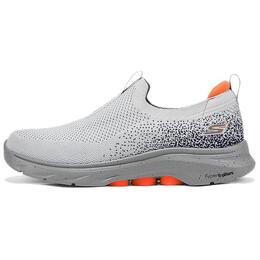 Skechers Низкие повседневные кроссовки GO WALK 7 Support, мужские, серо-оранжевые 216633-gyor | gray orange