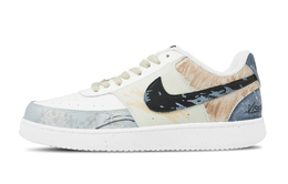 Nike Кроссовки Court Vision 1 с низким верхом, противоскользящие, износостойкие, мужские, серо-синие dh2987-101(team117-visfe-单鞋带） | gray blue