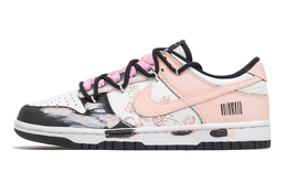 Nike Кроссовки для скейтбординга Dunk Black White, модные сейчас, нескользящие, износостойкие, низкие, мужские, розовые dd1391-100(team1171-码上潮） | pink