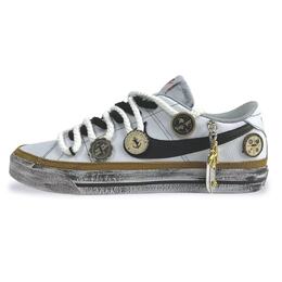Nike Кроссовки для скейтборда Court Legacy Gold Coast, износостойкие, антискользящие, серые, мужские dh3162-100(team371-黄金海岸) | gray