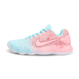 Nike Баскетбольные кроссовки Hyperdunk 2017 Peach Blossom Rain Cushioning, износостойкие, низкие, мужские, розовые hj3486-414（team900-桃花雨） | pink