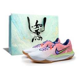 Nike Баскетбольные кроссовки Precision 6 Starfish Bubbles, в комплекте коробка, с противоскользящим покрытием, износостойкие, низкие, мужские, светло-зеленые hv1796-141(team284-海星泡泡-sbox) | light green