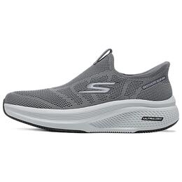 Кроссовки Slip Ins, износостойкие, быстросохнущие, низкие, повседневные, серые, мужские Skechers, Charcoal Gray 220857-char | charcoal gray