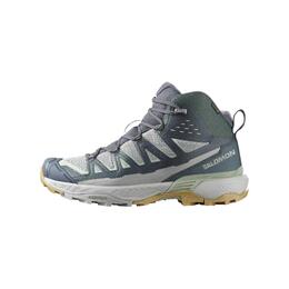 Мужские серые противоскользящие высокие кроссовки для походов X ULTRA 360 Salomon, Gray 478160 | gray