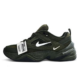 Nike Износостойкие низкие кроссовки M2K Tekno SP Sequoia, массивные, мужские, оливково-зеленые bv0074-300(team1149-霸王别姬） | olive green