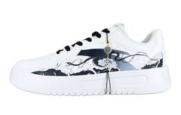 Свободные низкие мужские кроссовки для скейтбординга Anta, Black White 912418001q-2(team771-疾墨行云) | black white