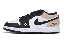 Баскетбольные кроссовки Air 1 LOW Top для детей и подростков Jordan, белый 553560-131(team85-雹葖拿铁) | white