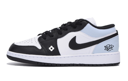 Баскетбольные кроссовки Air 1 LOW Top для детей и подростков Jordan, белый 553560-131(team85-围绕海盐) | white