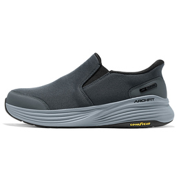 Skechers Кроссовки GO WALK Slip-on Flash с нескользящей подошвой, мужские, темно-серого цвета 217000-ccbk | charcoal black