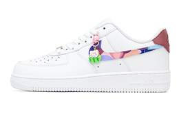 Nike Кроссовки Air Force 1 для скейтбординга, мужские, низкие, розовые, синие cw2288-111(team1171-花间漫步） | pink