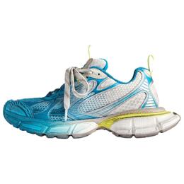 3xl кроссовки Toe Spray Balenciaga, White Blue Gradient 734734w3xts9479 | white blue gradient