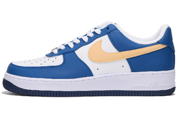 Nike Кроссовки Air Force 1 с противоскользящим покрытием, износостойкие, низкие, мужские, белые, синие fj4146-104(team拾伍-男款白蓝) | white blue