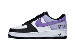 Nike Кроссовки Air Force 1 Puppy Fragment Low Top для скейтбординга, мужские, белые, фиолетовые dv0788-001(team85-双翮香芋) | white