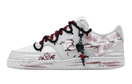 Nike Кроссовки Court Vision Whisper для скейтбординга, износостойкие, низкие, мужские, белые, серые, красные hm9862-002(team529-低语) | white gray red