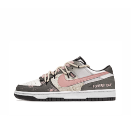 Nike Кроссовки для скейтбординга Dunk San River, Critical Moment, износостойкие, низкие, мужские, коричневые, розовые dd1391-100(team821-临界时刻) | brown pink