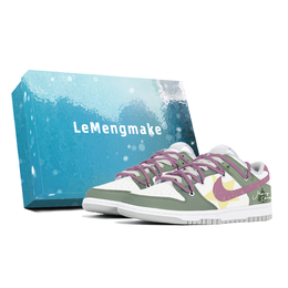 Nike Кроссовки для скейтбординга Dunk Joy Lemon, износостойкие, белые, мужские dd1391-103(team778-潮玩冬季-s-box) | white