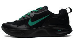 Nike Кроссовки Wearallday Low Top мужские, черно-зеленые cj1682-003(team98-男款绿调方程式) | black green