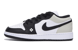Баскетбольные кроссовки Air 1 LOW Top для детей и подростков Jordan, белый 553560-131(team85-花蕊雾霾) | white