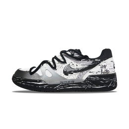 Nike Кроссовки для скейтбординга Full Force с низким верхом, амортизирующие и износостойкие, мужские, черно-белые fb1362-101(team252-白昼迷章) | black white