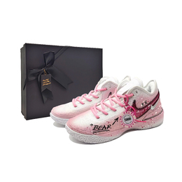 Nike Баскетбольные кроссовки LeBron NXXT Gen Zoom LeBron NXXT Gen с низким антискользящим покрытием, износостойкие, мужские, розовые dr8788-101(team603-幻樱熊礼盒） | pink