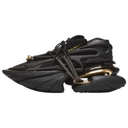 Balmain Низкие массивные кроссовки Unicorn 7 см, мужские, черные em0vj309keanieb | original shoe box included