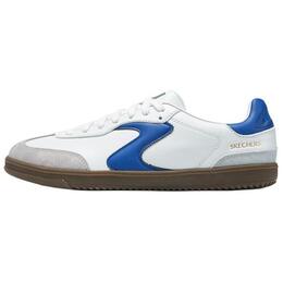 Skechers Низкие кроссовки для скейтбординга Court Classics, мужские, белые, синие 254150w-wbl | white blue