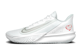 Nike Баскетбольные кроссовки Precision 7 с амортизацией, противоскользящие, износостойкие, с отскоком, низкие, мужские, белые fn4322-100(team1140-红色爱心男款) | white