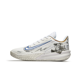 Nike Баскетбольные кроссовки Precision 7 Lively Island с художественной амортизацией, низкие, мужские, серо-синие fn4322-100(team799-运动艺术) | gray blue