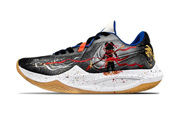 Nike Баскетбольные кроссовки Precision 6 Wind And Fire Nezha с низким верхом, устойчивые к истиранию, черные, мужские hv1796-141(team992-风火哪吒) | black