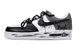 Кроссовки Air Force 1 для скейтбординга, износостойкие, серые, мужские Nike, Gray cw2288-111(team580-极简涂鸦) | gray