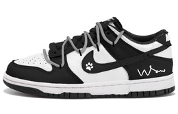 Nike Кроссовки для скейтбординга Dunk Anti Slip, износостойкие, низкие, мужские, черные, белые, серые dd1391-100(team拾玖-墨石爪痕） | black white gray