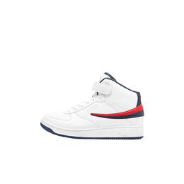 Fila Высокие баскетбольные кроссовки мужские белые 1cm00540-125 | white/marine blue/red