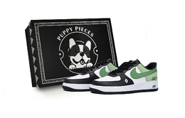 Nike Фрагмент Air Force 1 Puppy, специальные низкие кроссовки для скейтборда, мужские, белые dv0788-001(team85-憨圆抹茶as-box) | white