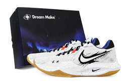 Nike Баскетбольные кроссовки Precision 6 с противоскользящей подошвой, износостойкие, белые, мужские hv1796-141(team529-毒液代码黑礼盒) | white