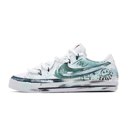 Nike Кроссовки для скейтбординга Court Legacy, низкие, мужские, белые/зеленые dh3162-101(team947-绿野奇迹) | light green