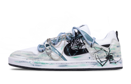 Nike Кроссовки для скейтбординга SB Alleyoop, низкие, мужские, зеленые/синие cj0882-100(team420-夜影蛛) | blue green