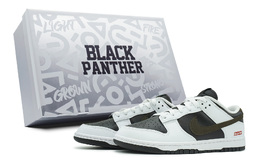 Nike Кроссовки для скейтбординга Dunk Low Top, мужские, черно-белые ib4620-141(team108-男款) | white