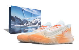 Nike Баскетбольные кроссовки Precision 7, низкие, белые, мужские fn4322-100(team1150-惊鸿过隙-box) | bright orange white