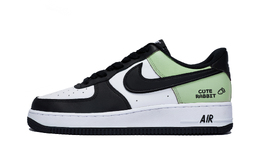 Nike Кроссовки Air Force 1 Radish Matcha Slip с низким верхом для скейтбординга, мужские, белые, зеленые dv0788-001(team85-莱菔抹茶) | white green