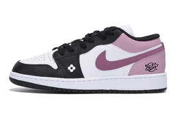 Баскетбольные кроссовки Air 1 LOW Top для детей и подростков Jordan, белый 553560-131(team85-宇宙树莓) | white