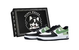 Nike Кроссовки Air Force 1 Rose Matcha, премиальные, с низким верхом, для скейтбординга, белые, зеленые dv0788-001(team85-蔷薇抹茶as-box) | white green